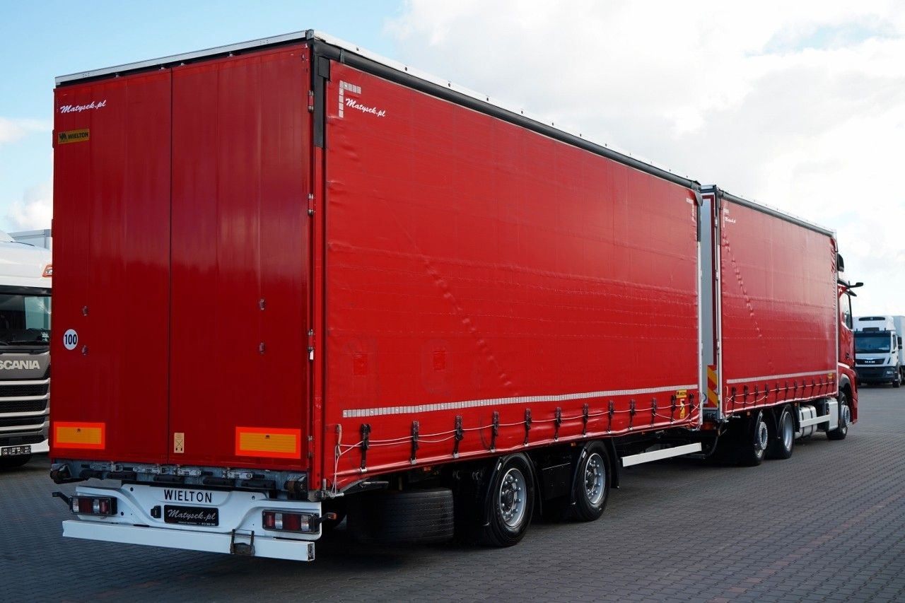 Mercedes-Benz ACTROS 2545 / ZESTAW TANDEM 120 M3 / PRZEJAZDOW - Camion à rideaux coulissants: photos 4 Mercedes-Benz ACTROS 2545 / ZESTAW TANDEM 120 M3 / PRZEJAZDOW - Camion à rideaux coulissants: photos 4