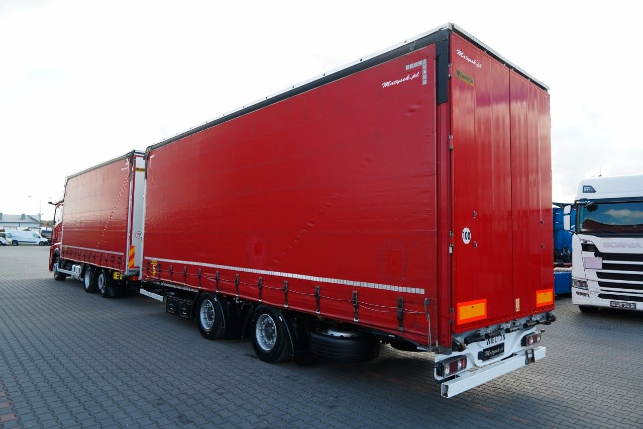 Mercedes-Benz ACTROS 2545 / ZESTAW TANDEM 120 M3 / PRZEJAZDOW - Camion à rideaux coulissants: photos 3 Mercedes-Benz ACTROS 2545 / ZESTAW TANDEM 120 M3 / PRZEJAZDOW - Camion à rideaux coulissants: photos 3