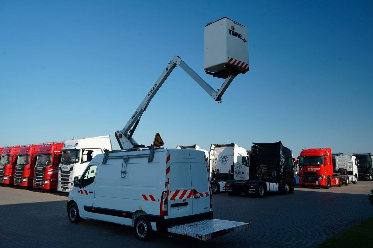 Renault MASTER / PODNOŚNIK KOSZOWY - 10.5 m / BLASZAK + - Camion avec nacelle: photos 5 Renault MASTER / PODNOŚNIK KOSZOWY - 10.5 m / BLASZAK + - Camion avec nacelle: photos 5