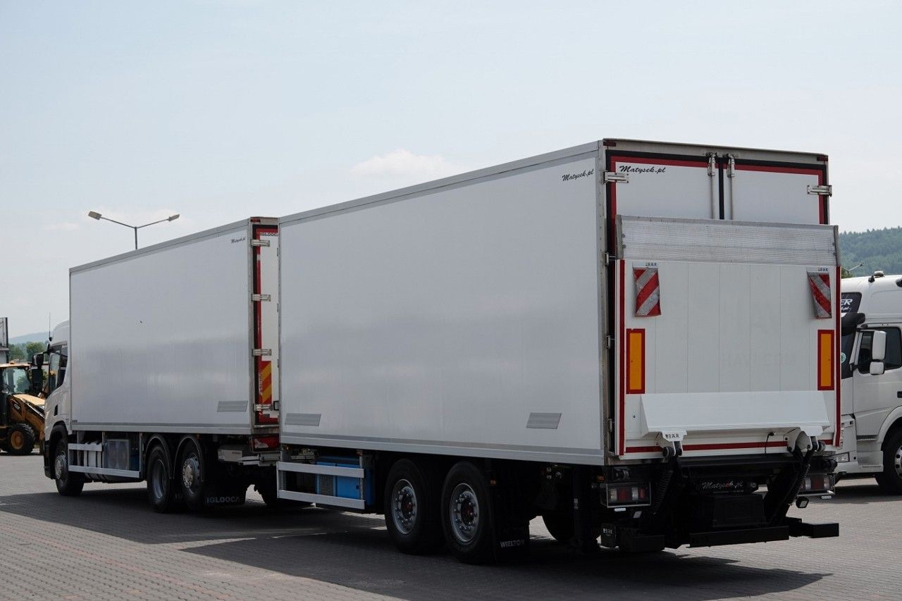 Scania P 410 / CHŁODNIA / ZESTAW TANDEM / PRZEJAZDOWY / - Camion frigorifique: photos 4 Scania P 410 / CHŁODNIA / ZESTAW TANDEM / PRZEJAZDOWY / - Camion frigorifique: photos 4