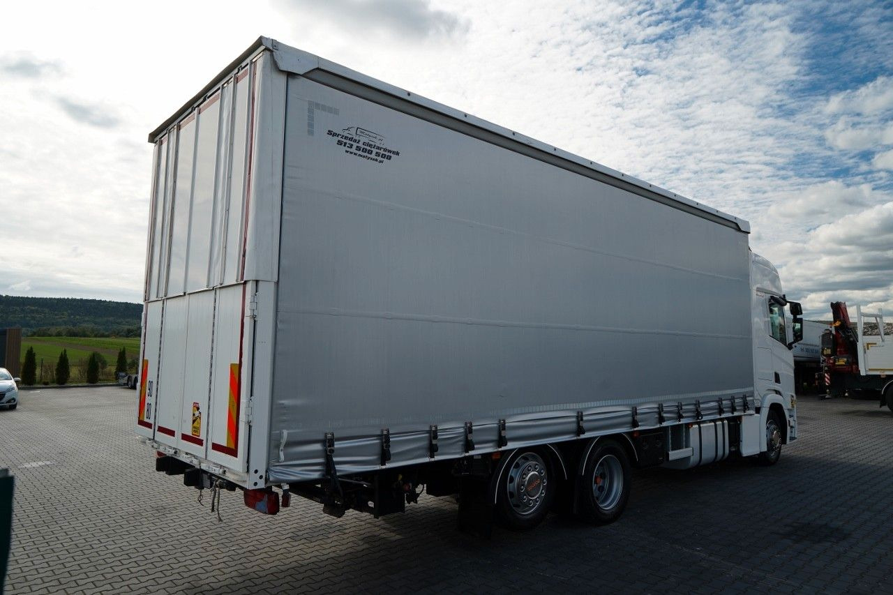 Scania R 450 / MEGA / 6x2 / FIRANKA - 8,2 m / SOLÓWKA / - Camion à rideaux coulissants: photos 5 Scania R 450 / MEGA / 6x2 / FIRANKA - 8,2 m / SOLÓWKA / - Camion à rideaux coulissants: photos 5