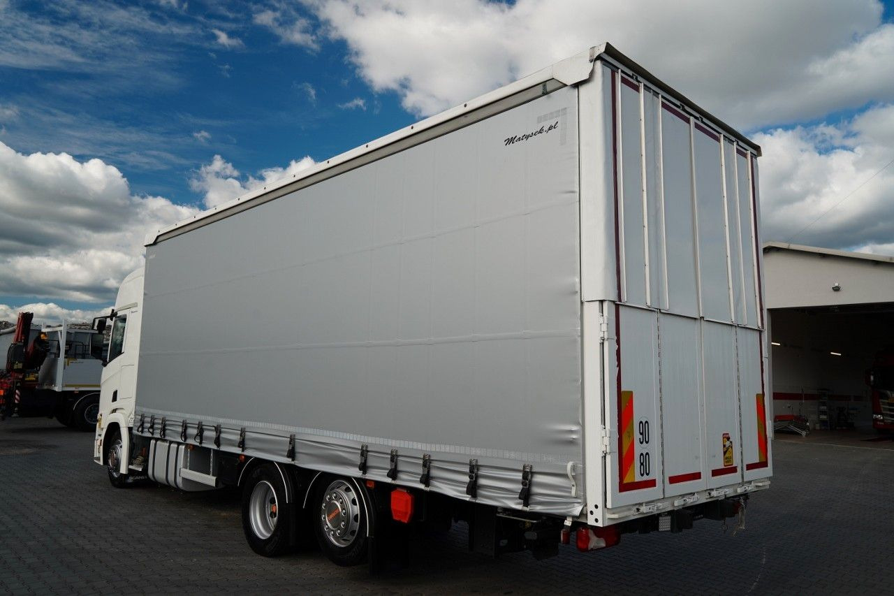 Scania R 450 / MEGA / 6x2 / FIRANKA - 8,2 m / SOLÓWKA / - Camion à rideaux coulissants: photos 4 Scania R 450 / MEGA / 6x2 / FIRANKA - 8,2 m / SOLÓWKA / - Camion à rideaux coulissants: photos 4