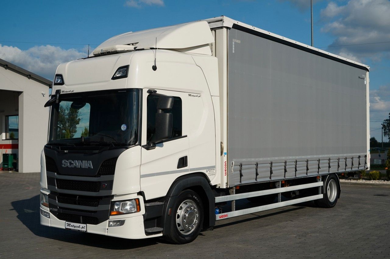 Scania SCANIA P 280 / SOLÓWKA / 4X2 /  MEGA / I-PARK CO - Camion à rideaux coulissants: photos 3 Scania SCANIA P 280 / SOLÓWKA / 4X2 /  MEGA / I-PARK CO - Camion à rideaux coulissants: photos 3