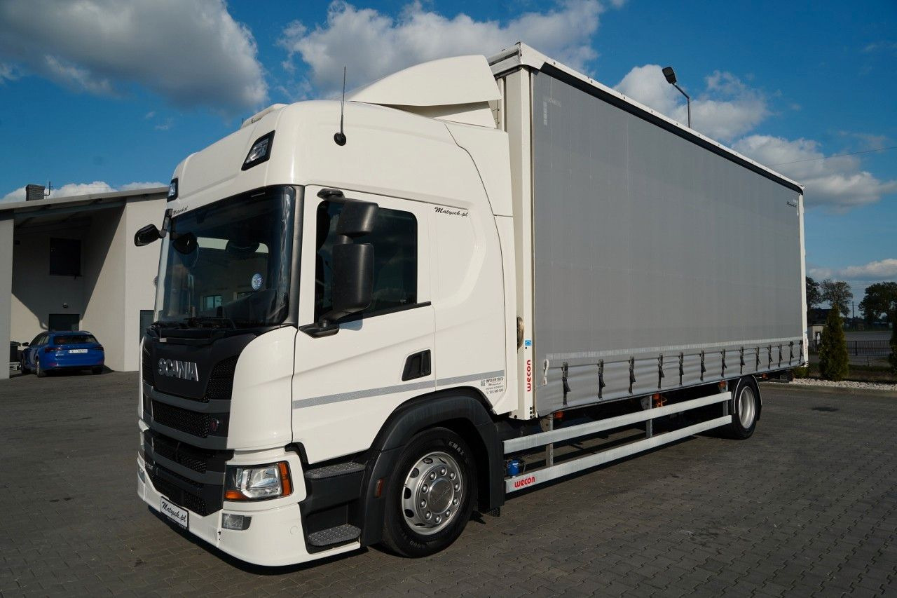Scania SCANIA P 280 / SOLÓWKA / 4X2 /  MEGA / I-PARK CO - Camion à rideaux coulissants: photos 4 Scania SCANIA P 280 / SOLÓWKA / 4X2 /  MEGA / I-PARK CO - Camion à rideaux coulissants: photos 4