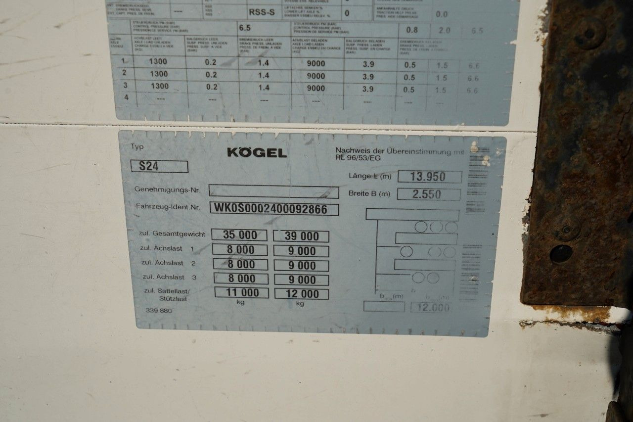 Semi-remorque rideaux coulissants Schmitz Cargobull FIRANKA / MEGA / OSIE SAF /: photos 19