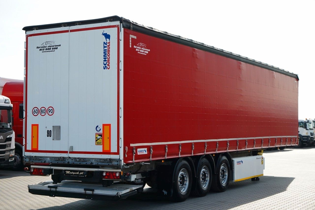 Schmitz Cargobull FIRANKA / STANDARD / 2x OŚ PODNOSZONA / WINDA / - Semi-remorque rideaux coulissants: photos 4 Schmitz Cargobull FIRANKA / STANDARD / 2x OŚ PODNOSZONA / WINDA / - Semi-remorque rideaux coulissants: photos 4