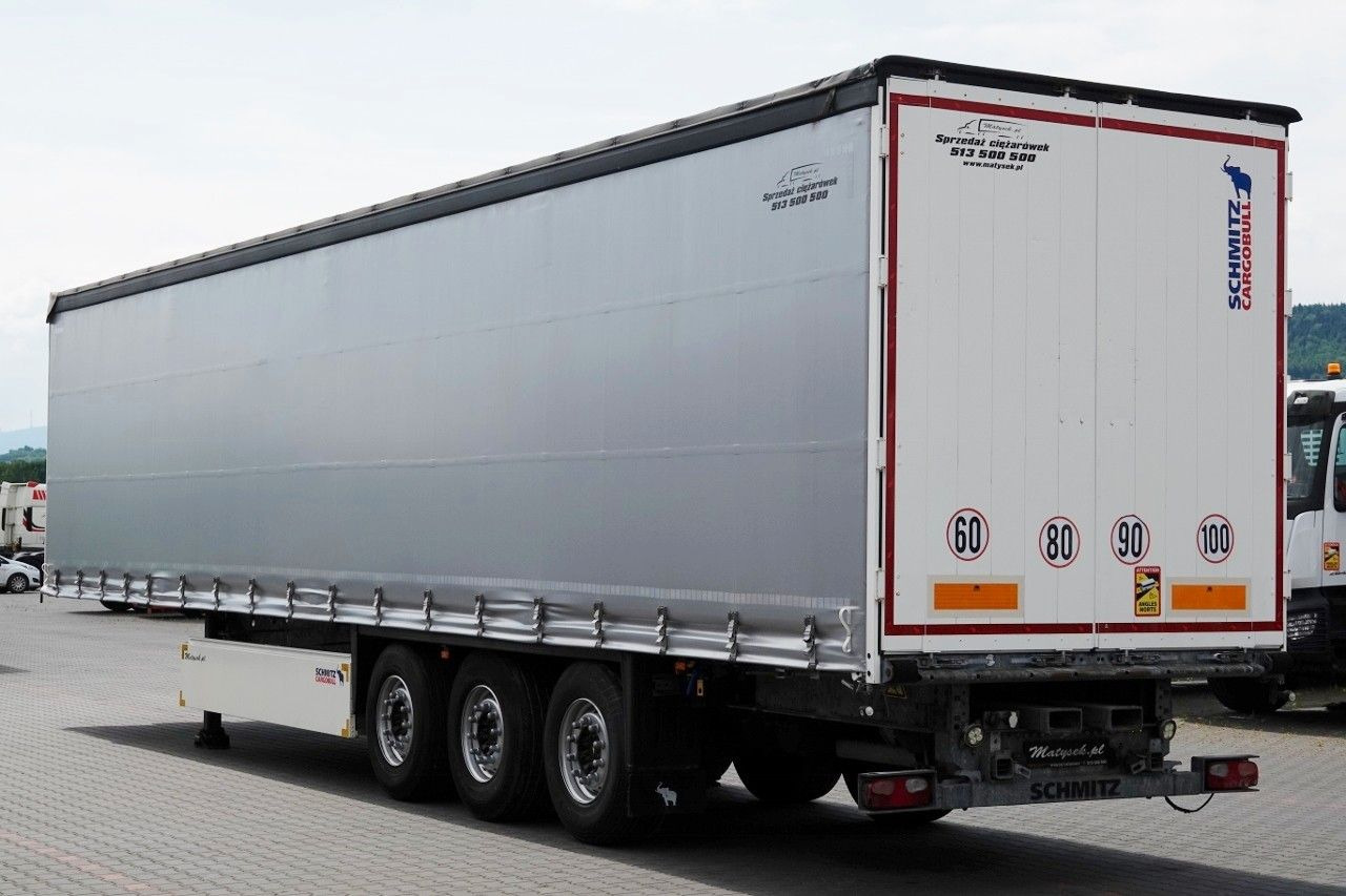 Schmitz Cargobull FIRANKA / STANDARD / OŚ PODNOSZONA / KOSZ NA PA - Semi-remorque rideaux coulissants: photos 2 Schmitz Cargobull FIRANKA / STANDARD / OŚ PODNOSZONA / KOSZ NA PA - Semi-remorque rideaux coulissants: photos 2
