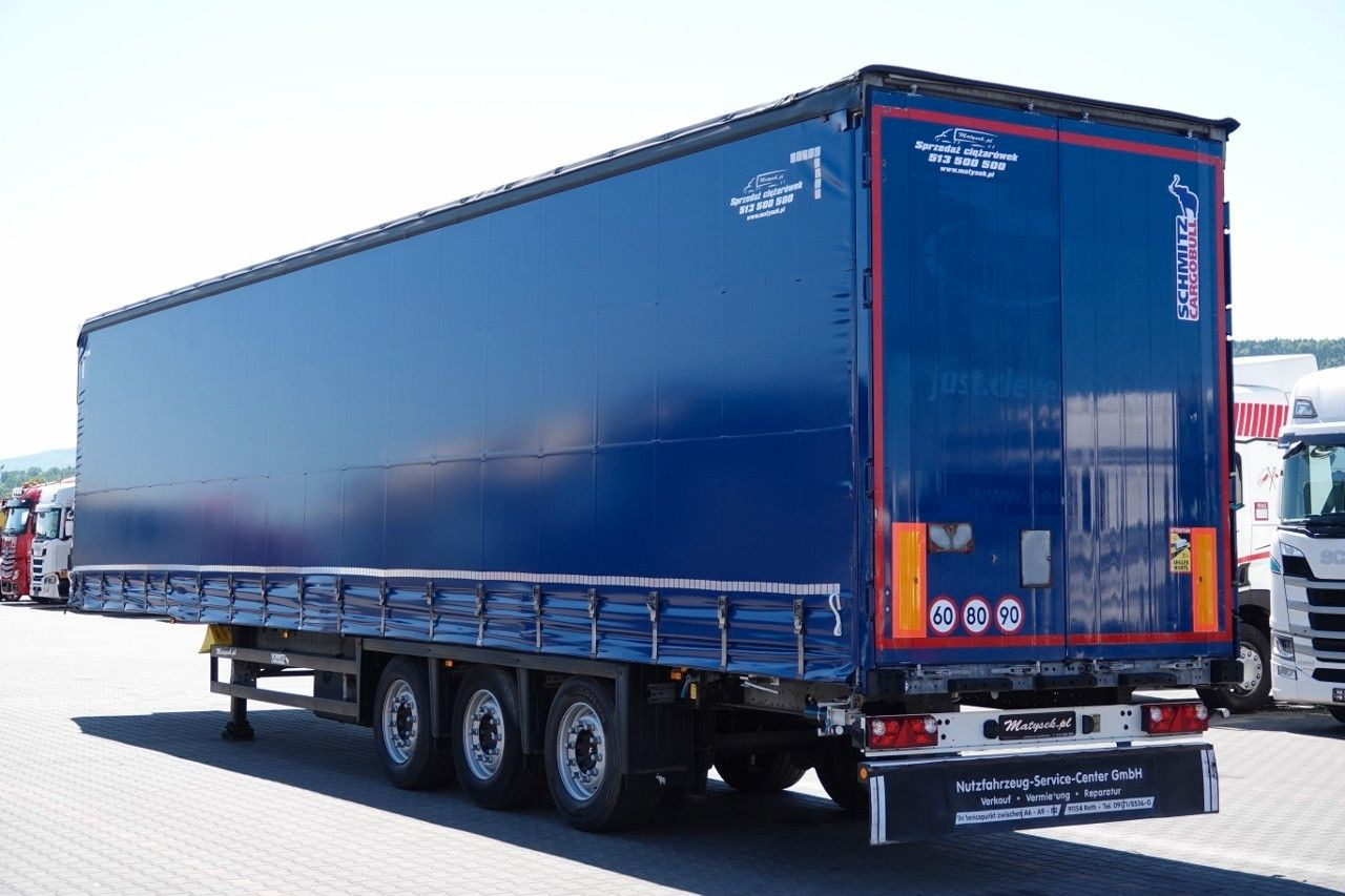 Schmitz Cargobull FIRANKA / VARIOS / 385/55 R22,5 / DACH PODNOSZON - Semi-remorque rideaux coulissants: photos 2 Schmitz Cargobull FIRANKA / VARIOS / 385/55 R22,5 / DACH PODNOSZON - Semi-remorque rideaux coulissants: photos 2