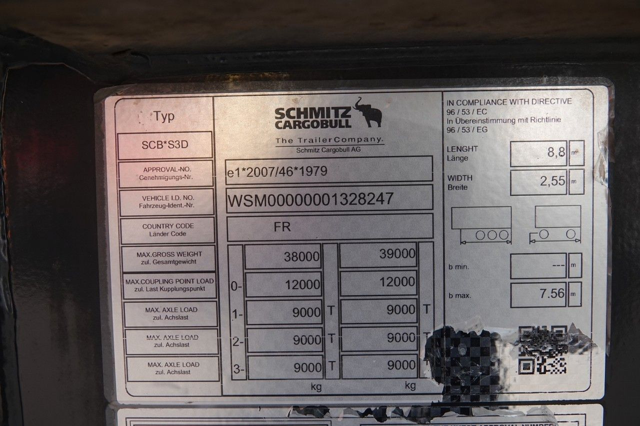 Semi-remorque benne Schmitz Cargobull WYWROTKA 30 m3 / STALOWA / RYNNA WANNA HP / OŚ P: photos 19