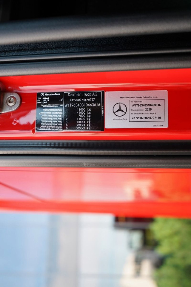 Mercedes-Benz ACTROS 1845 / MP5 / BIG SPACE / PO KONTRAKCIE SE - crédit-bail Mercedes-Benz ACTROS 1845 / MP5 / BIG SPACE / PO KONTRAKCIE SE: photos 18