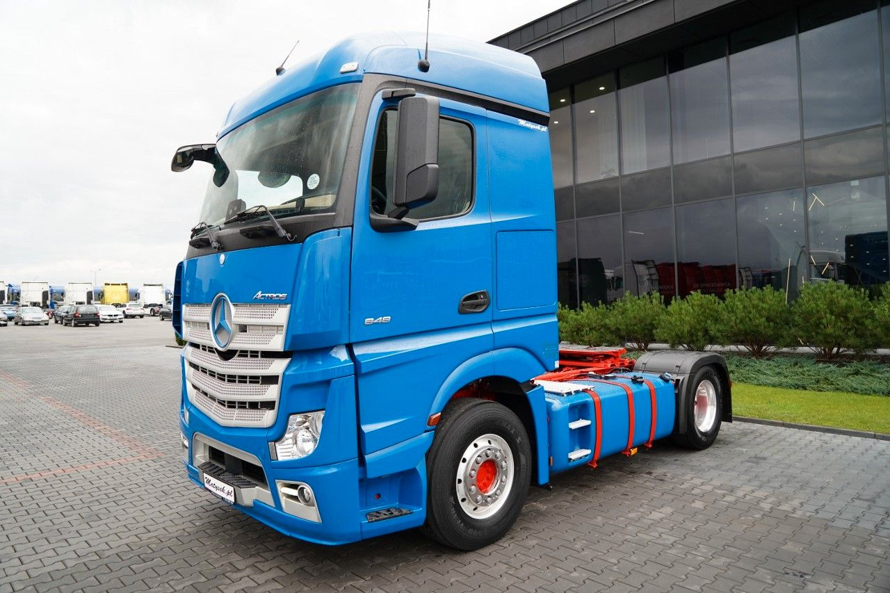 Mercedes-Benz ACTROS 1848 / STREAM SPACE / 2019 / ALUFELGI / P - Tracteur routier: photos 2 Mercedes-Benz ACTROS 1848 / STREAM SPACE / 2019 / ALUFELGI / P - Tracteur routier: photos 2