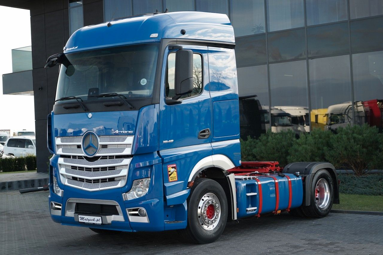 Mercedes-Benz ACTROS 1848 / STREAM SPACE / 2019 / ALUFELGI - Tracteur routier: photos 2 Mercedes-Benz ACTROS 1848 / STREAM SPACE / 2019 / ALUFELGI - Tracteur routier: photos 2
