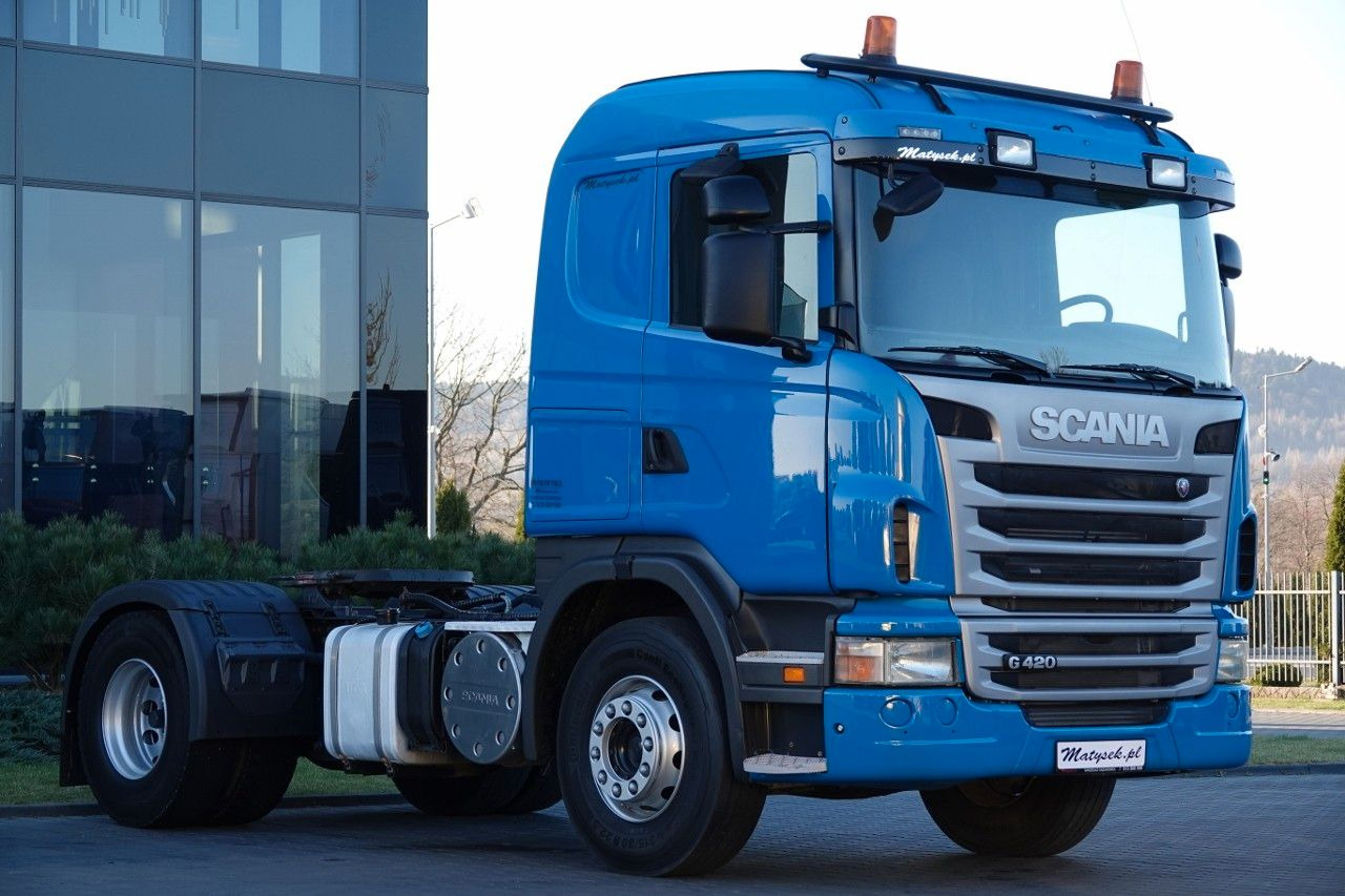 Scania G 420 / RETARDER / HYDRAULIKA / NISKA KABINA / Scania G 420 / RETARDER / HYDRAULIKA / NISKA KABINA / E - Tracteur routier: photos 1 Scania G 420 / RETARDER / HYDRAULIKA / NISKA KABINA / Scania G 420 / RETARDER / HYDRAULIKA / NISKA KABINA / E - Tracteur routier: photos 1