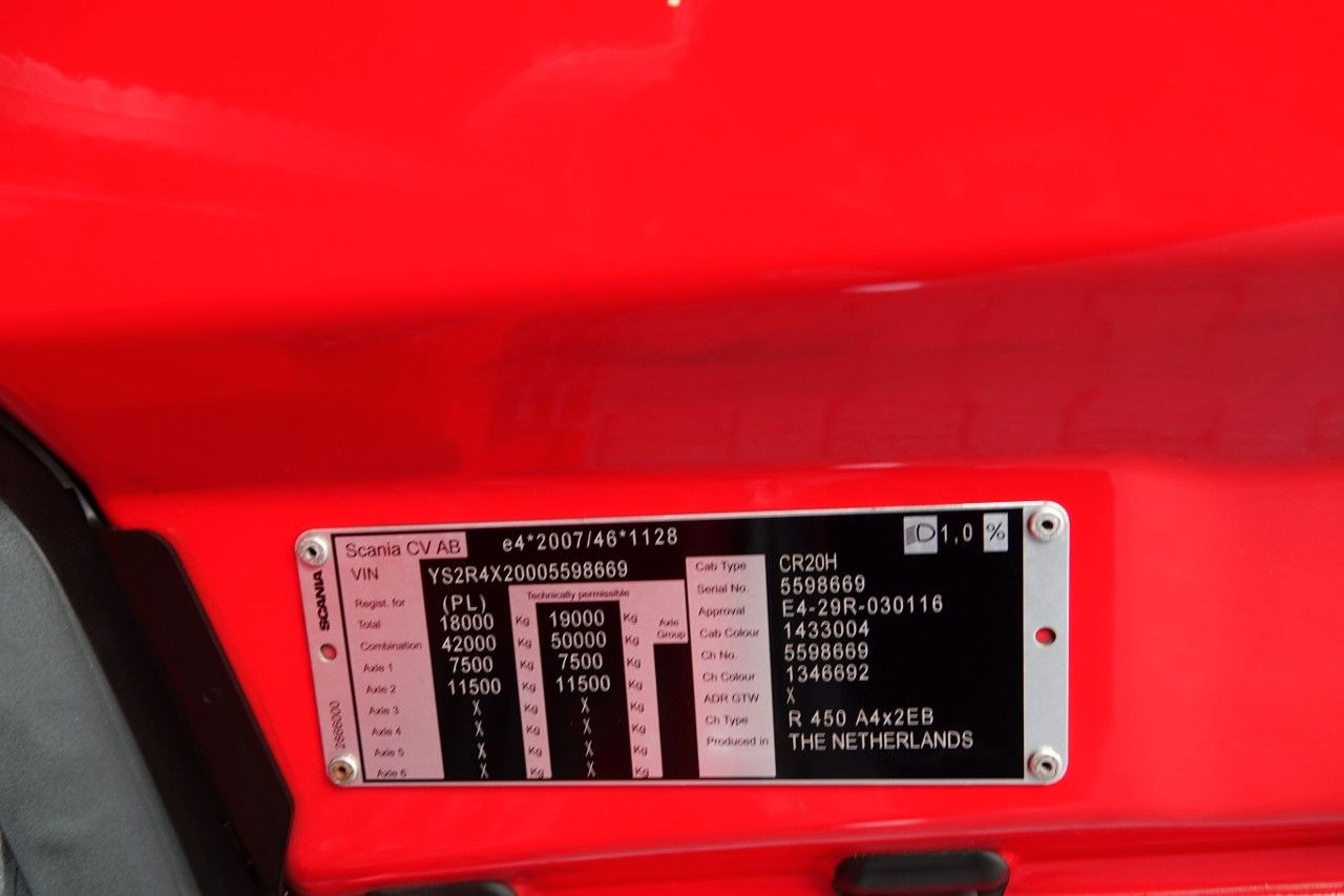 Tracteur routier Scania R 450 / LOWDECK / MEGA / 2020 / PO ZŁOTYM KONTRA: photos 18