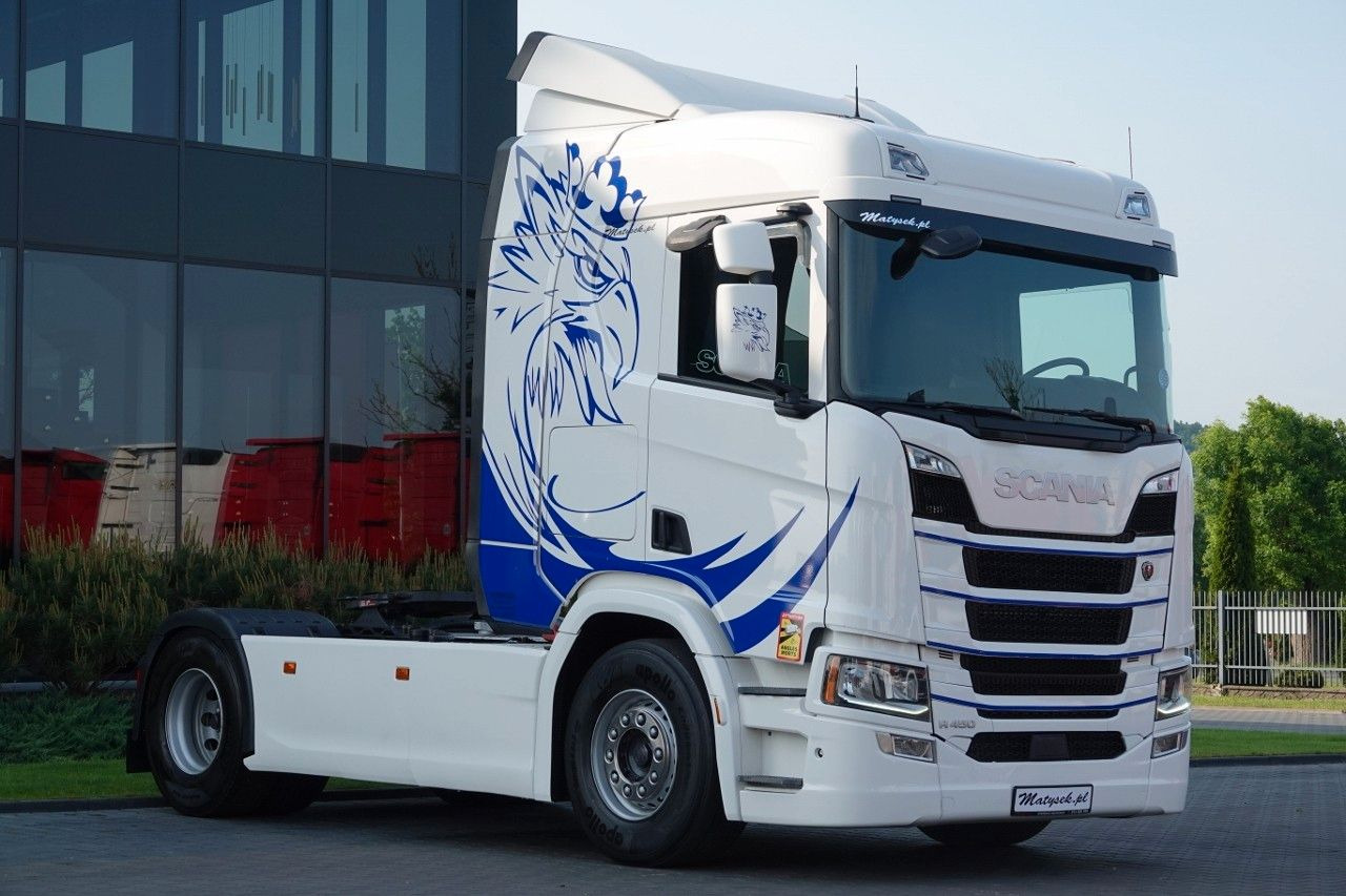 Scania R 450 / RETARDER / FULL AIRMATIC / HYDRAULIKA / - Tracteur routier: photos 2 Scania R 450 / RETARDER / FULL AIRMATIC / HYDRAULIKA / - Tracteur routier: photos 2