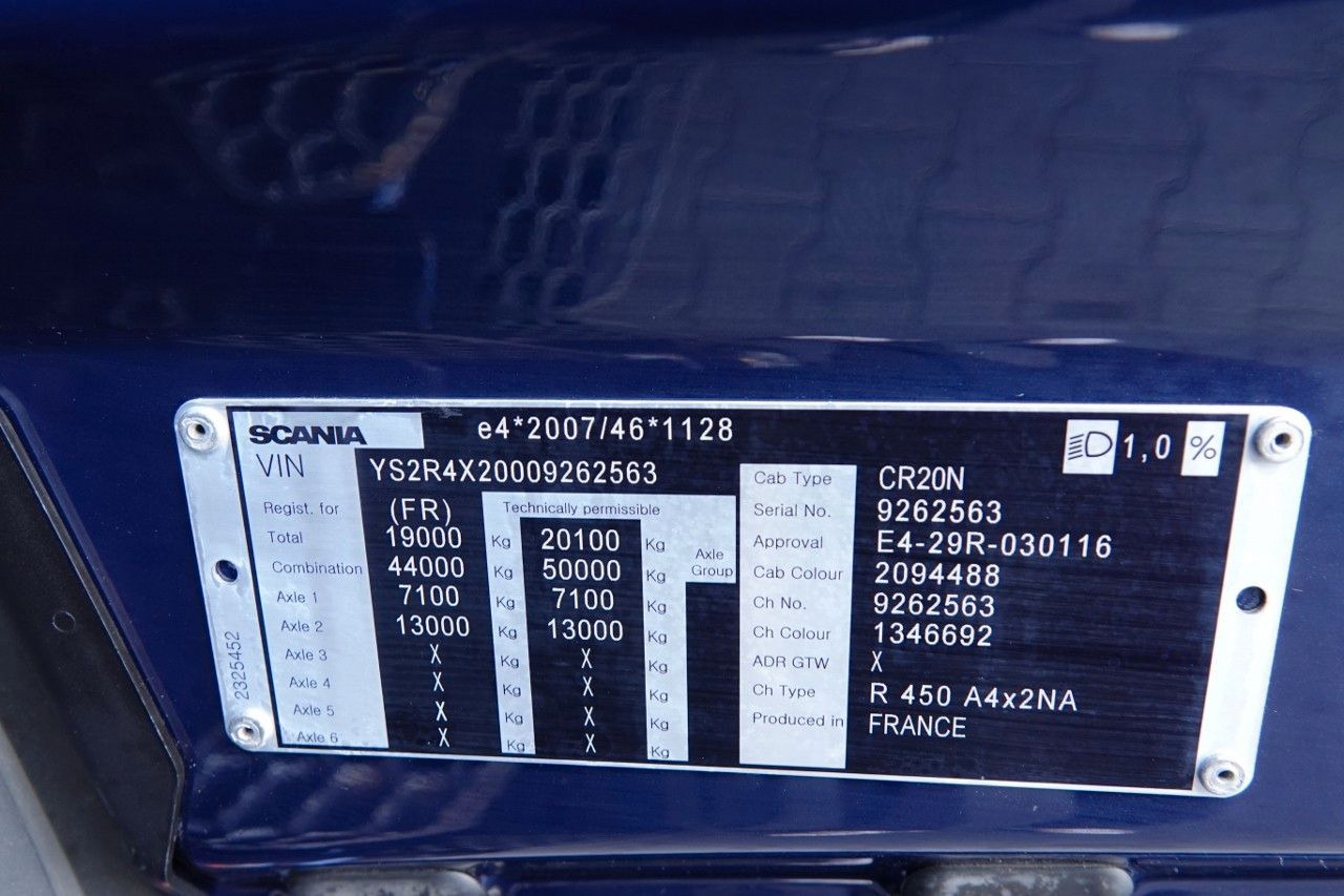 Tracteur routier Scania R 450 / RETARDER / NISKA KABINA / PO KONTRAKCI: photos 18 Tracteur routier Scania R 450 / RETARDER / NISKA KABINA / PO KONTRAKCI: photos 18