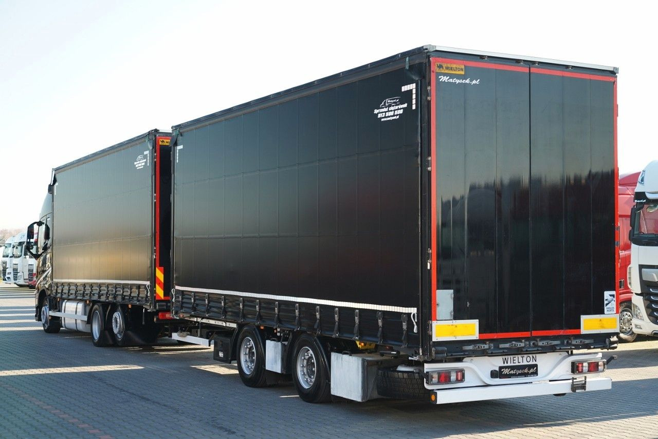 Volvo FH 460 / ZESTAW TANDEM / 120 M3 / PRZEJAZDOWY / - Camion à rideaux coulissants: photos 2 Volvo FH 460 / ZESTAW TANDEM / 120 M3 / PRZEJAZDOWY / - Camion à rideaux coulissants: photos 2