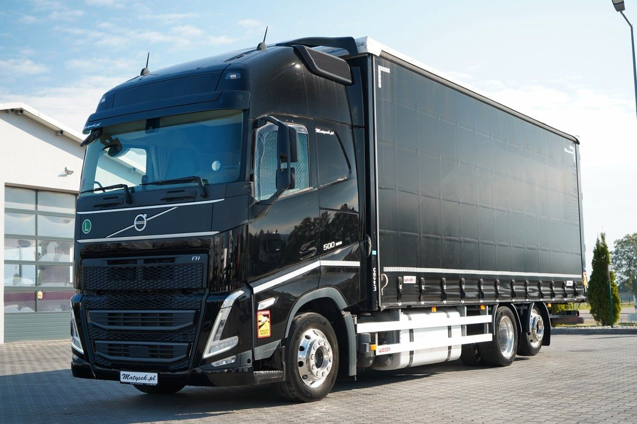 Volvo FH 500 / 6x2 / FIRANKA - 7,7 m / 2024 / KLIMA PO - Camion à rideaux coulissants: photos 1 Volvo FH 500 / 6x2 / FIRANKA - 7,7 m / 2024 / KLIMA PO - Camion à rideaux coulissants: photos 1
