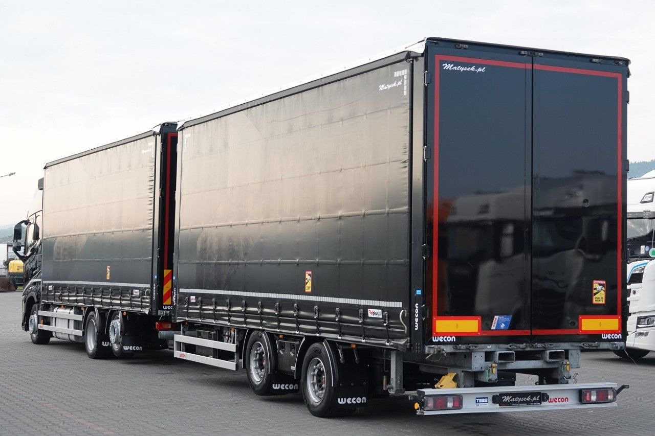 Volvo FH 500 / I-SAVE / XL / ZESTAW TANDEM PRZEJAZDOWY - Camion à rideaux coulissants: photos 3 Volvo FH 500 / I-SAVE / XL / ZESTAW TANDEM PRZEJAZDOWY - Camion à rideaux coulissants: photos 3