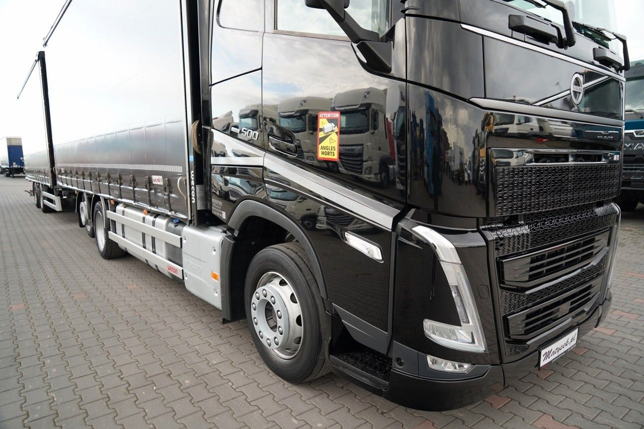 Volvo FH 500 / I-SAVE / XL / ZESTAW TANDEM PRZEJAZDOWY - Camion à rideaux coulissants: photos 5 Volvo FH 500 / I-SAVE / XL / ZESTAW TANDEM PRZEJAZDOWY - Camion à rideaux coulissants: photos 5