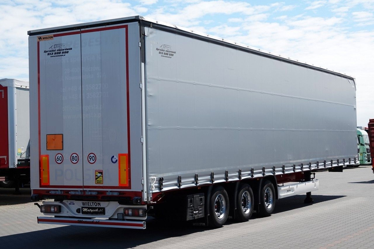 Wielton CURTAINSIDER/MEGA /COILMULD - 9M/LIFT AXLE/ SAF - Semi-remorque rideaux coulissants: photos 4 Wielton CURTAINSIDER/MEGA /COILMULD - 9M/LIFT AXLE/ SAF - Semi-remorque rideaux coulissants: photos 4