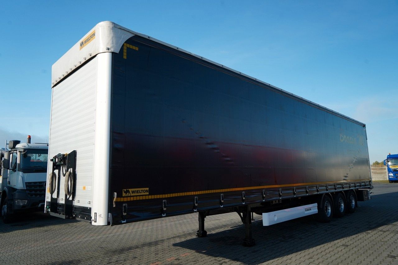 Wielton FIRANKA / MEGA / LOWDECK / MAŁO UŻYWANA / 80 TYS - Semi-remorque rideaux coulissants: photos 4 Wielton FIRANKA / MEGA / LOWDECK / MAŁO UŻYWANA / 80 TYS - Semi-remorque rideaux coulissants: photos 4