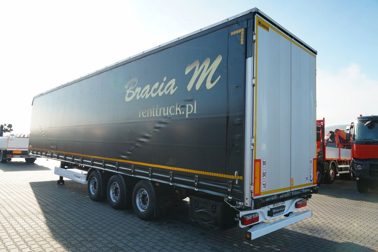 Wielton FIRANKA / MEGA / LOWDECK / MAŁO UŻYWANA / 80 TYS - Semi-remorque rideaux coulissants: photos 5 Wielton FIRANKA / MEGA / LOWDECK / MAŁO UŻYWANA / 80 TYS - Semi-remorque rideaux coulissants: photos 5