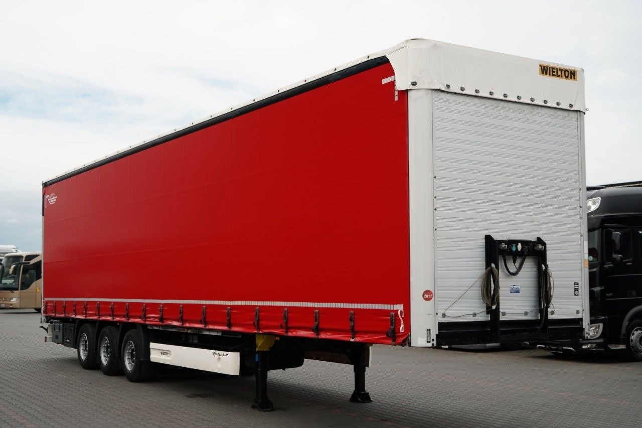 Wielton FIRANKA MEGA / LOWDECK / OŚ PODNOSZONA / OSIE SA - Semi-remorque rideaux coulissants: photos 1 Wielton FIRANKA MEGA / LOWDECK / OŚ PODNOSZONA / OSIE SA - Semi-remorque rideaux coulissants: photos 1