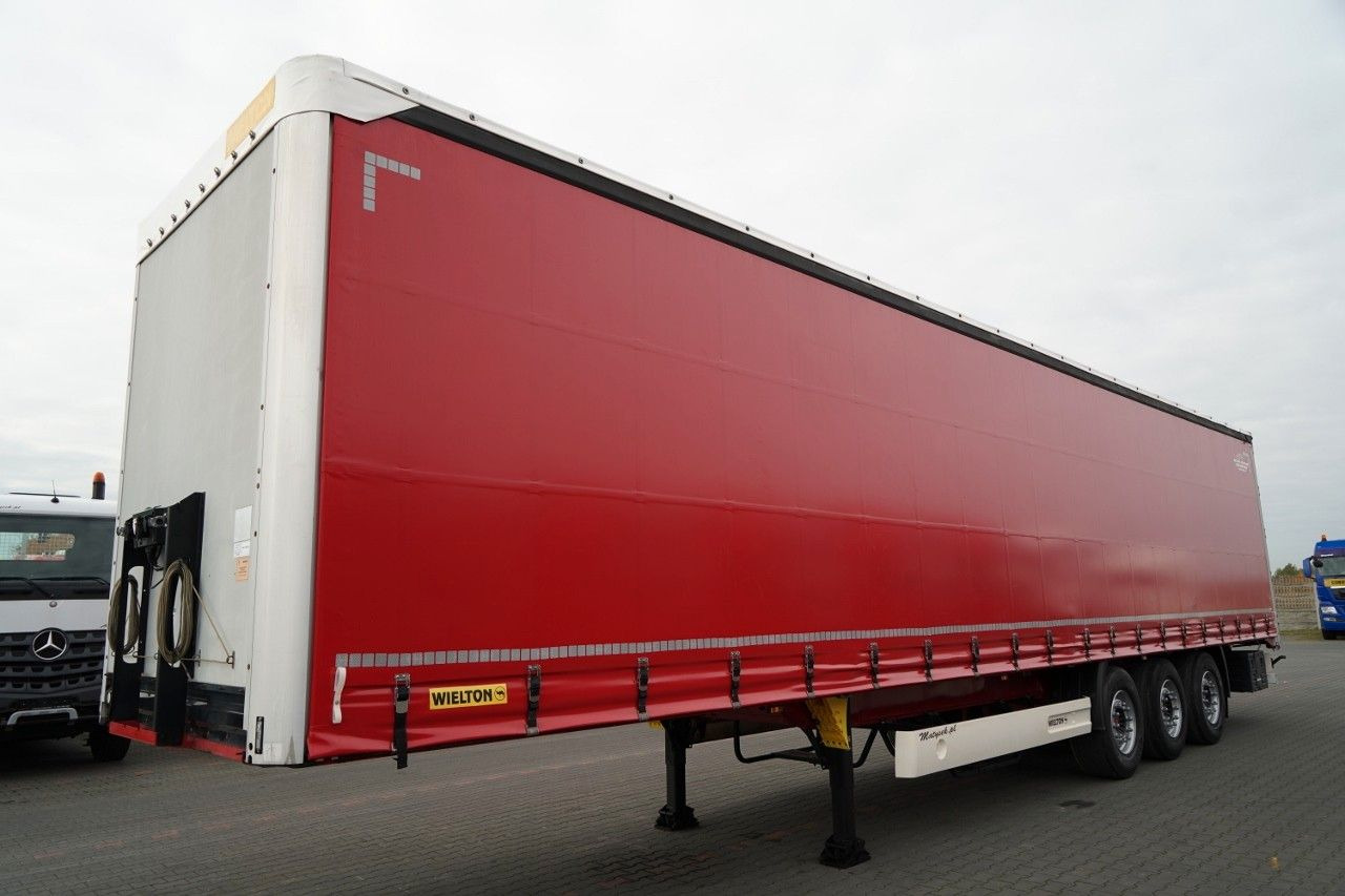 Wielton FIRANKA STANDARD / MULDA DO STALI - 9 M / OŚ PO - Semi-remorque rideaux coulissants: photos 2 Wielton FIRANKA STANDARD / MULDA DO STALI - 9 M / OŚ PO - Semi-remorque rideaux coulissants: photos 2