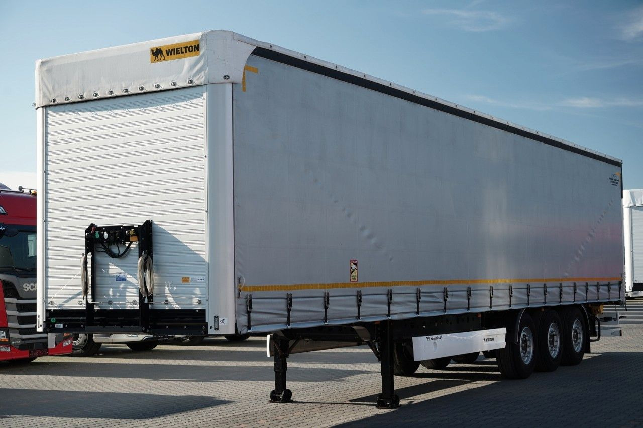Wielton FIRANKA / STANDARD / OŚ PODNOSZONA / DACH PODNO - Semi-remorque rideaux coulissants: photos 3 Wielton FIRANKA / STANDARD / OŚ PODNOSZONA / DACH PODNO - Semi-remorque rideaux coulissants: photos 3