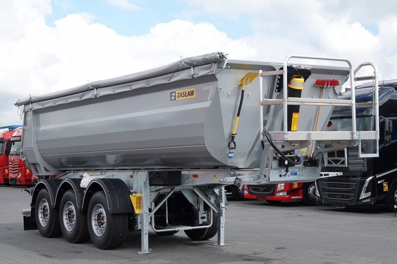 ZASŁAW WYWROTKA 26 m3 / FABRYCZNIE NOWA / STALOWA / RYN - Semi-remorque benne: photos 1 ZASŁAW WYWROTKA 26 m3 / FABRYCZNIE NOWA / STALOWA / RYN - Semi-remorque benne: photos 1