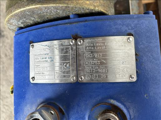 Machine agroalimentaire Alfa Laval SX2-013 Lobe pump: photos 6 Machine agroalimentaire Alfa Laval SX2-013 Lobe pump: photos 6