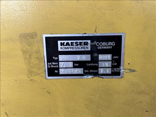 Machine agroalimentaire Kaeser SK26 Air compressor: photos 6