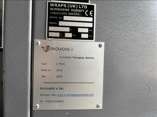 Machine d'emballage et de conditionnement Wraps UK Easy700S Shrink sleeve wrapper: photos 9