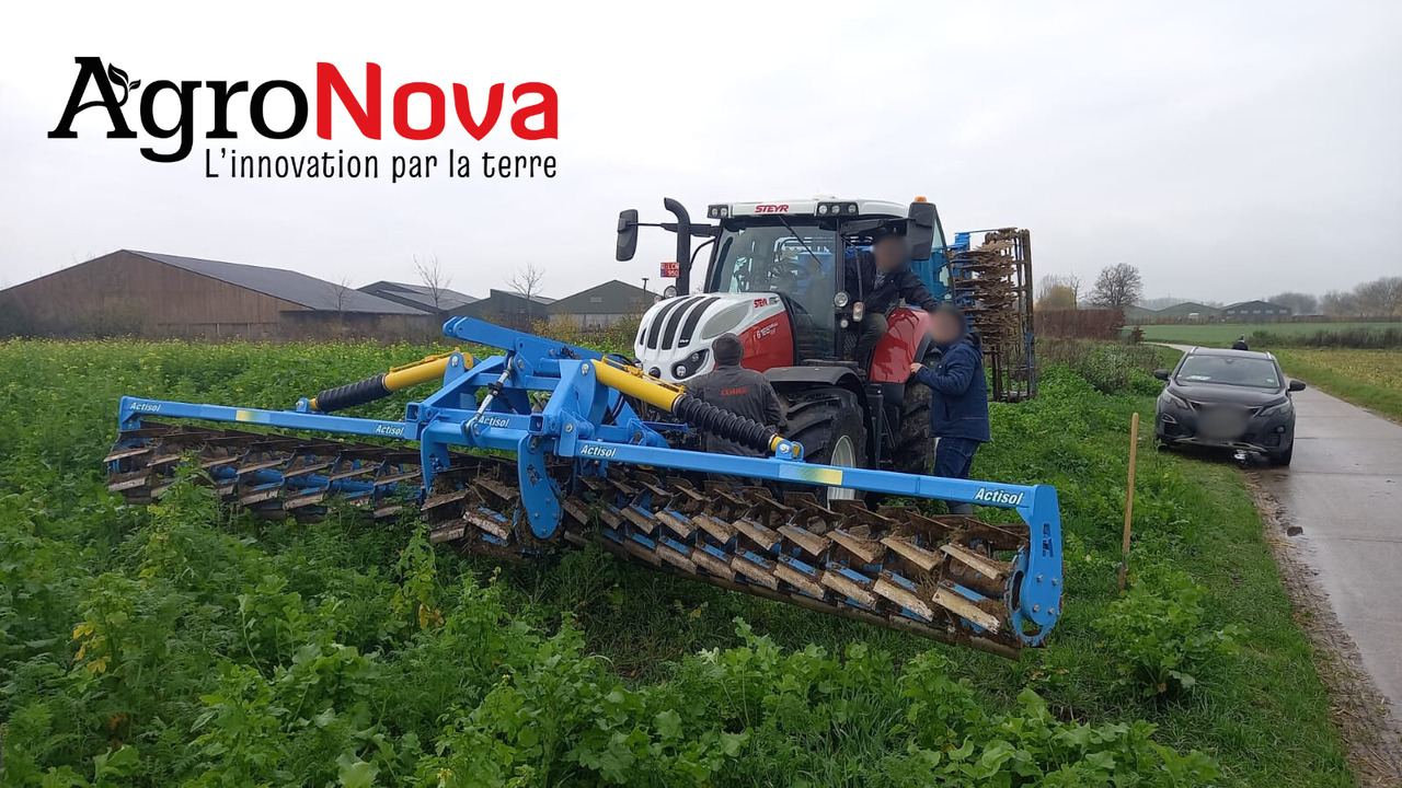 ACTISOL Roll Krop destructeur de couverts - Rouleau agricole: photos 2 ACTISOL Roll Krop destructeur de couverts - Rouleau agricole: photos 2