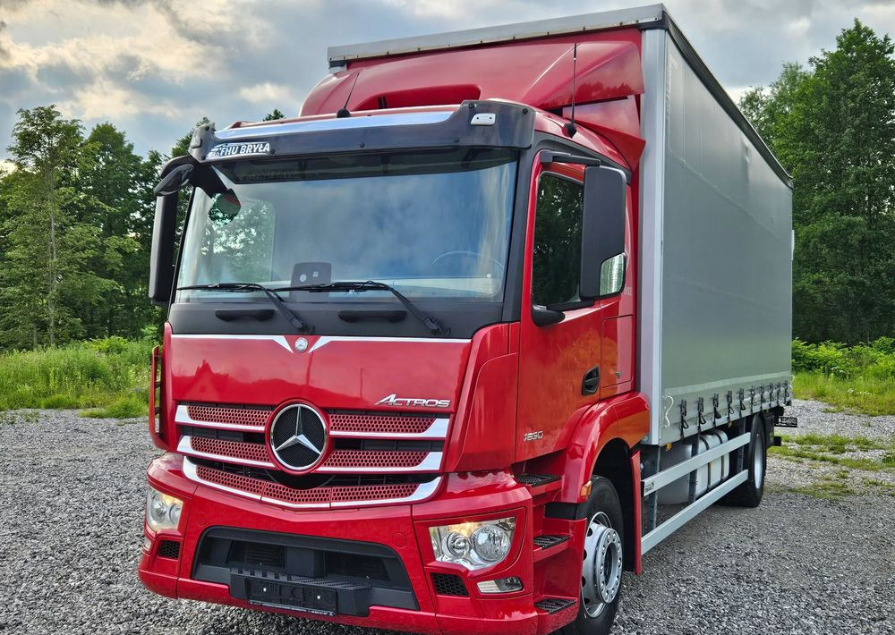 Mercedes-Benz ACTROS 1830/1827/1832/FIRANKA/WINDA/18 EUROPALET/AUTOMAT/Z NIEMIEC/2017/DUŻA ŁADOWNOŚĆ - Camion à rideaux coulissants: photos 2 Mercedes-Benz ACTROS 1830/1827/1832/FIRANKA/WINDA/18 EUROPALET/AUTOMAT/Z NIEMIEC/2017/DUŻA ŁADOWNOŚĆ - Camion à rideaux coulissants: photos 2