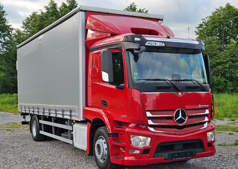 Mercedes-Benz ACTROS 1830/1827/1832/FIRANKA/WINDA/18 EUROPALET/AUTOMAT/Z NIEMIEC/2017/DUŻA ŁADOWNOŚĆ - Camion à rideaux coulissants: photos 1 Mercedes-Benz ACTROS 1830/1827/1832/FIRANKA/WINDA/18 EUROPALET/AUTOMAT/Z NIEMIEC/2017/DUŻA ŁADOWNOŚĆ - Camion à rideaux coulissants: photos 1