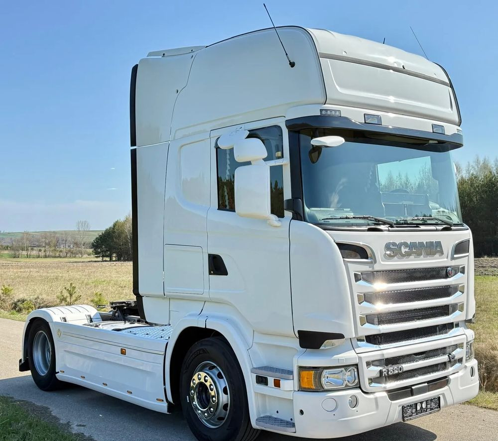 Scania R520/SERWISOWANA/SPROWADZONA/4PODUSZKI TYŁ/RETARDER/NISKI PRZEBIEG - Tracteur routier: photos 1 Scania R520/SERWISOWANA/SPROWADZONA/4PODUSZKI TYŁ/RETARDER/NISKI PRZEBIEG - Tracteur routier: photos 1