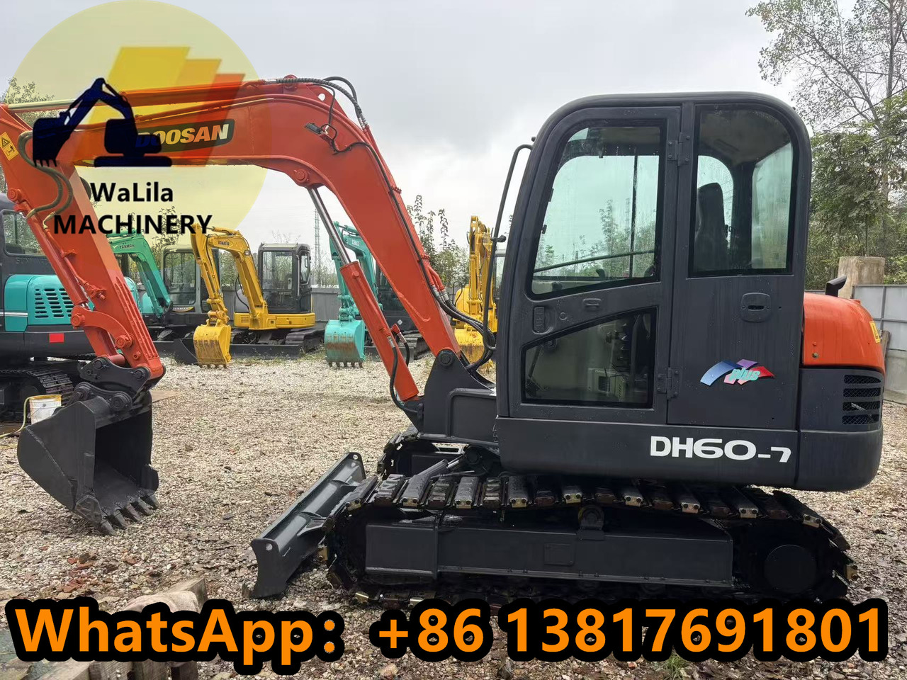 DOOSAN DH60-7 - Mini pelle: photos 1 DOOSAN DH60-7 - Mini pelle: photos 1