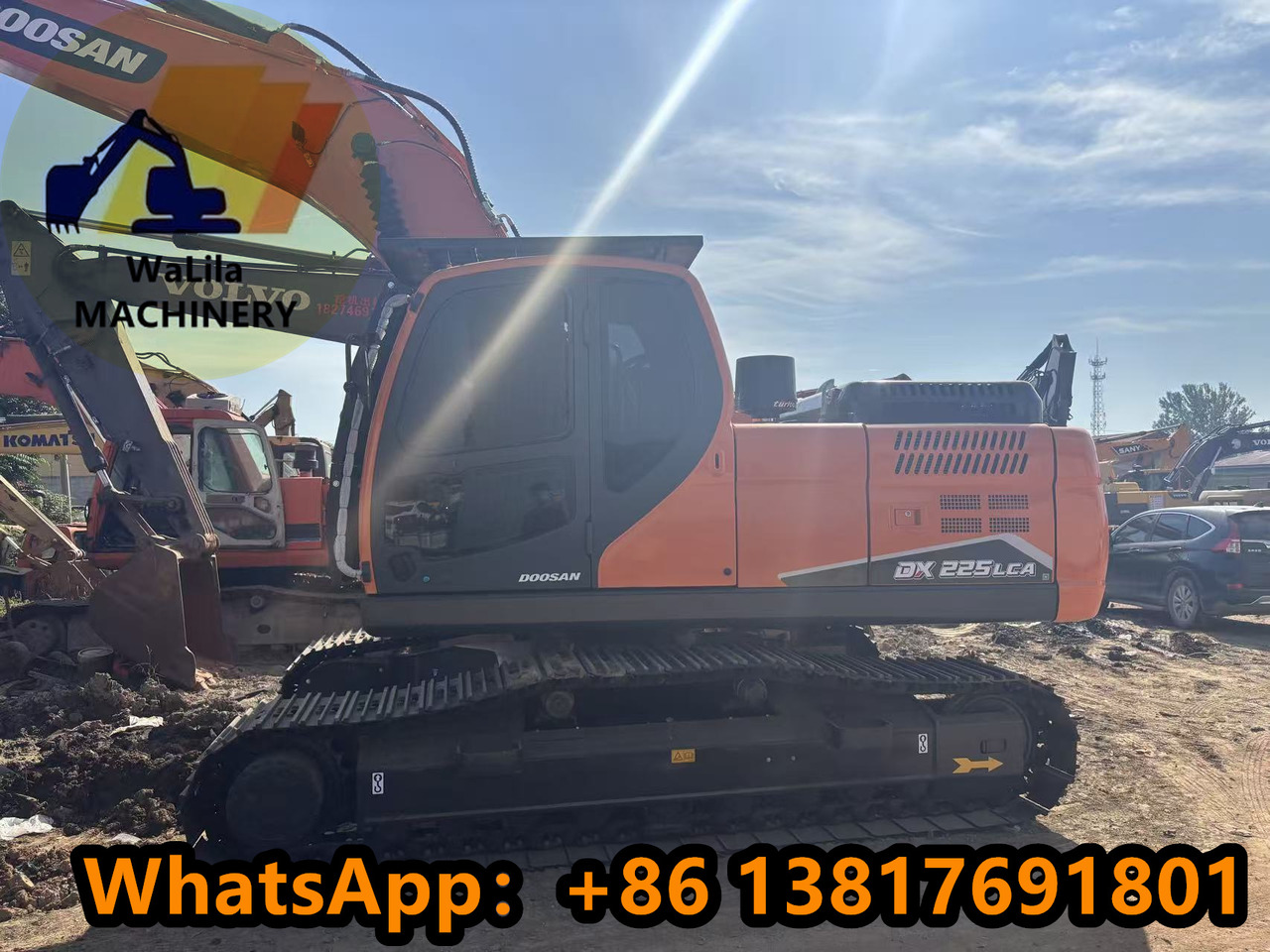 DOOSAN DX225LCA - Pelle sur chenille: photos 3 DOOSAN DX225LCA - Pelle sur chenille: photos 3