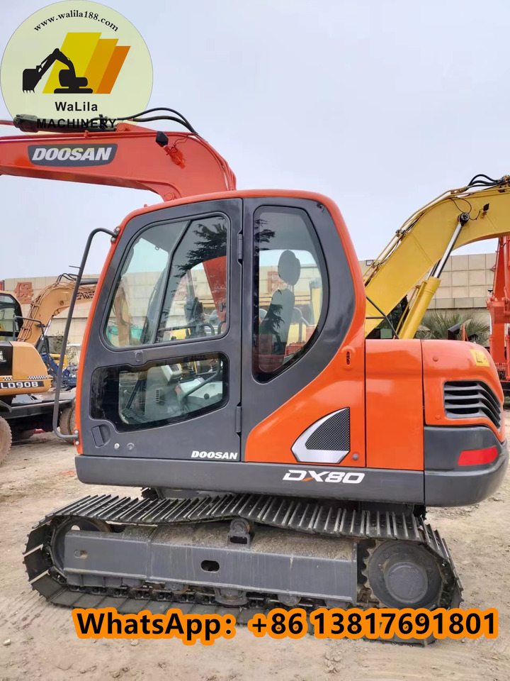 DOOSAN DX80 - Mini pelle: photos 2 DOOSAN DX80 - Mini pelle: photos 2