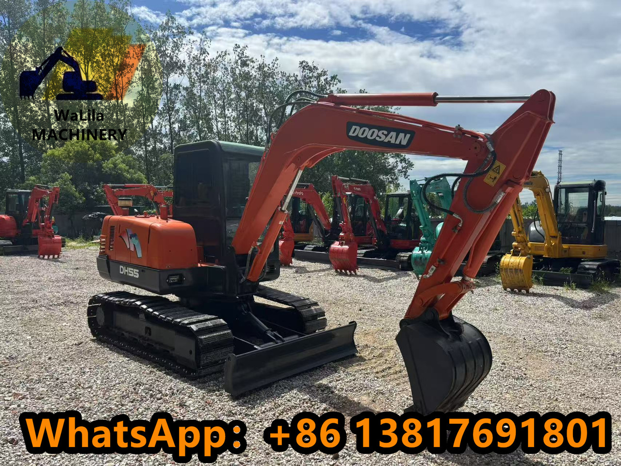 Doosan DH 55-7 DH55 (Good) - Mini pelle: photos 2 Doosan DH 55-7 DH55 (Good) - Mini pelle: photos 2