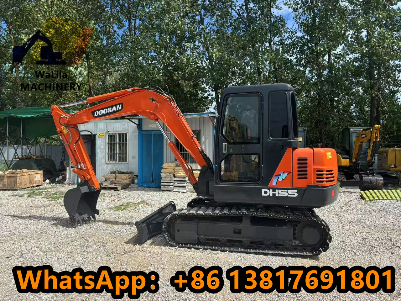 Doosan DH 55-7 DH55 (Good) - Mini pelle: photos 1 Doosan DH 55-7 DH55 (Good) - Mini pelle: photos 1