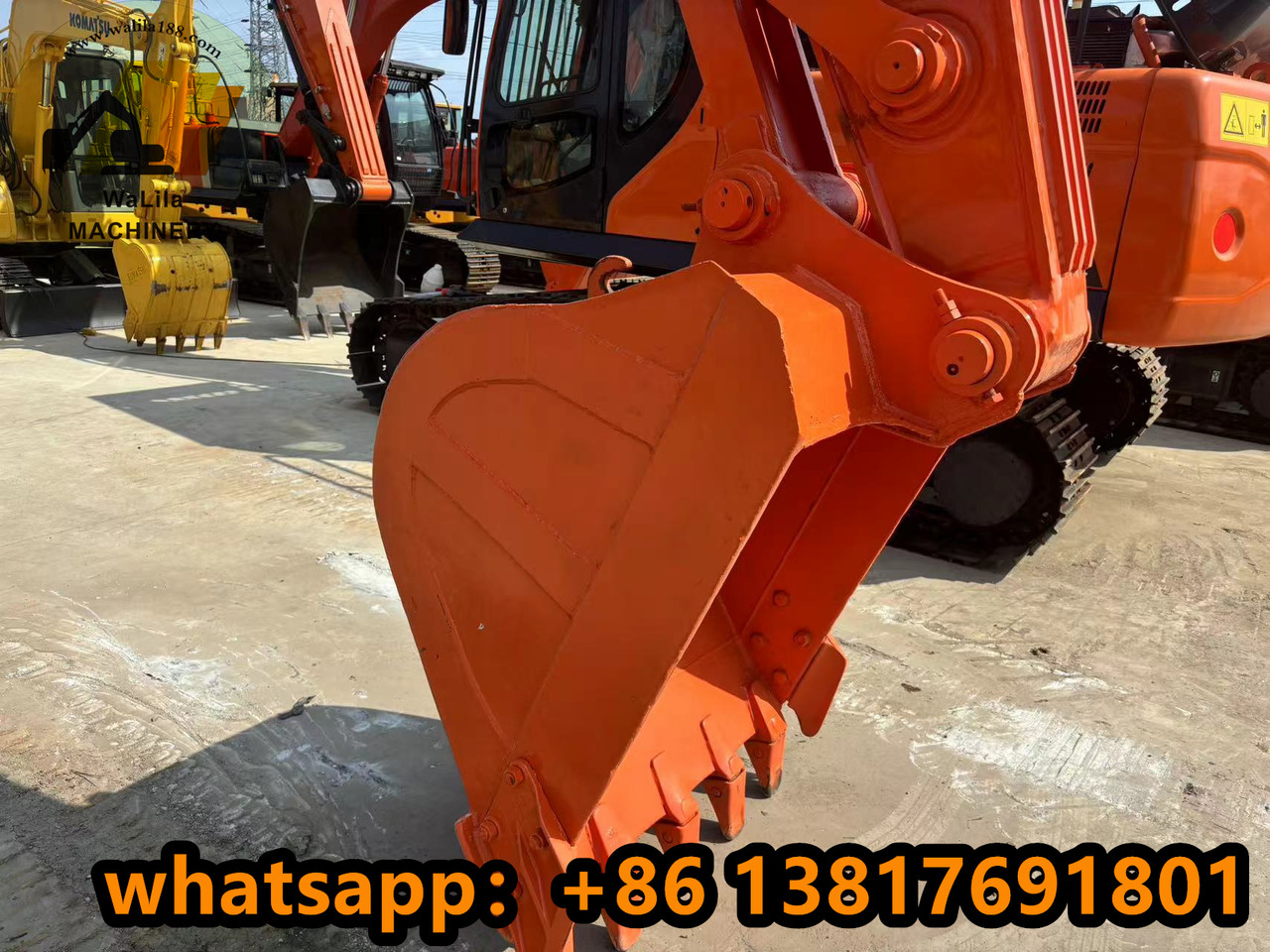 Pelle sur chenille HITACHI ZX210: photos 9