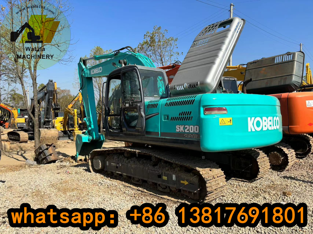 KOBELCO SK 200-8 - Pelle sur chenille: photos 5 KOBELCO SK 200-8 - Pelle sur chenille: photos 5