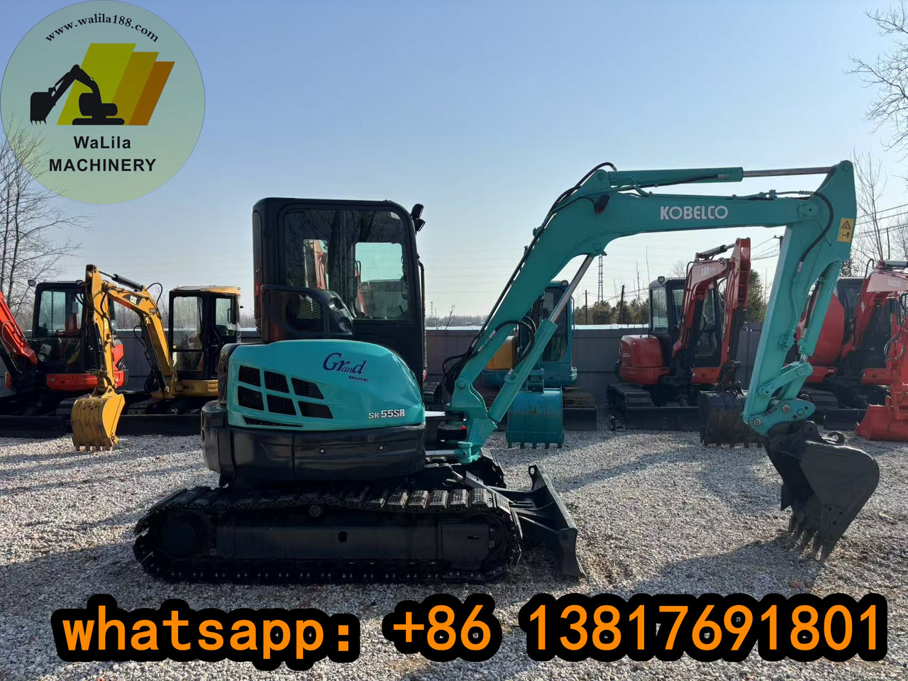 KOBELCO SK55 - Mini pelle: photos 1 KOBELCO SK55 - Mini pelle: photos 1