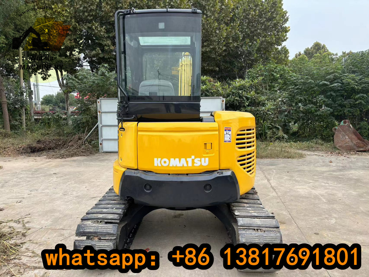 KOMATSU PC 55 MR-3 - Mini pelle: photos 5 KOMATSU PC 55 MR-3 - Mini pelle: photos 5