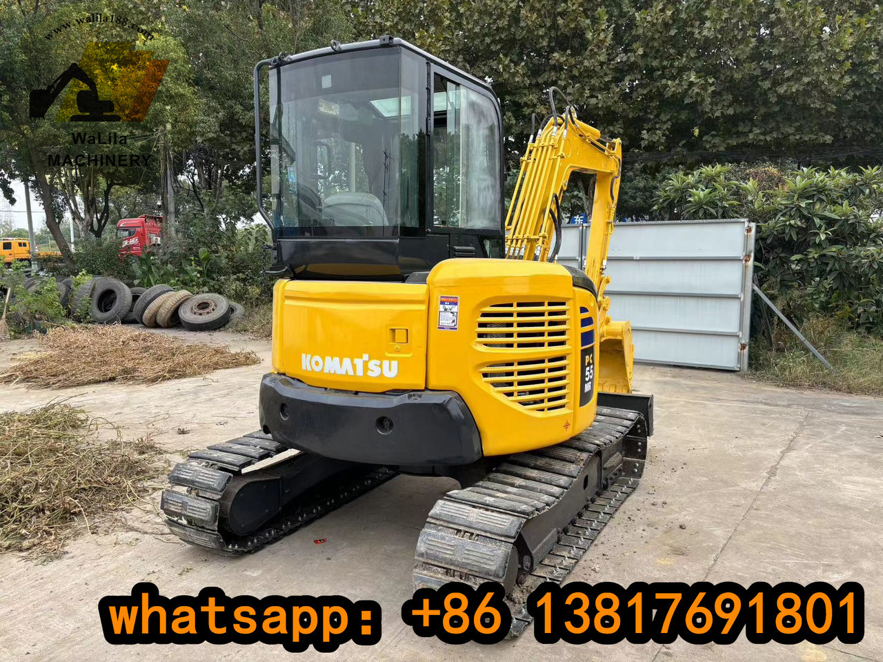 KOMATSU PC 55 MR-3 - Mini pelle: photos 2 KOMATSU PC 55 MR-3 - Mini pelle: photos 2