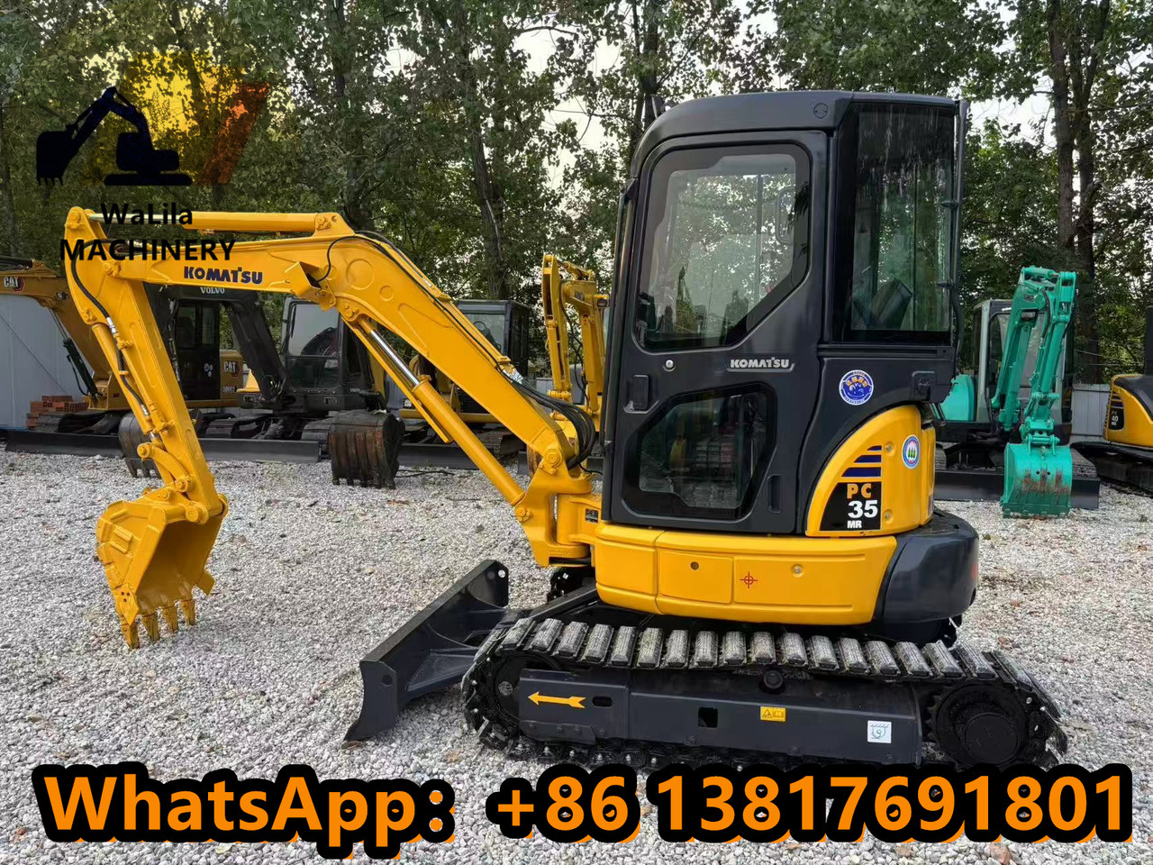 Mini pelle KOMATSU PC35: photos 7