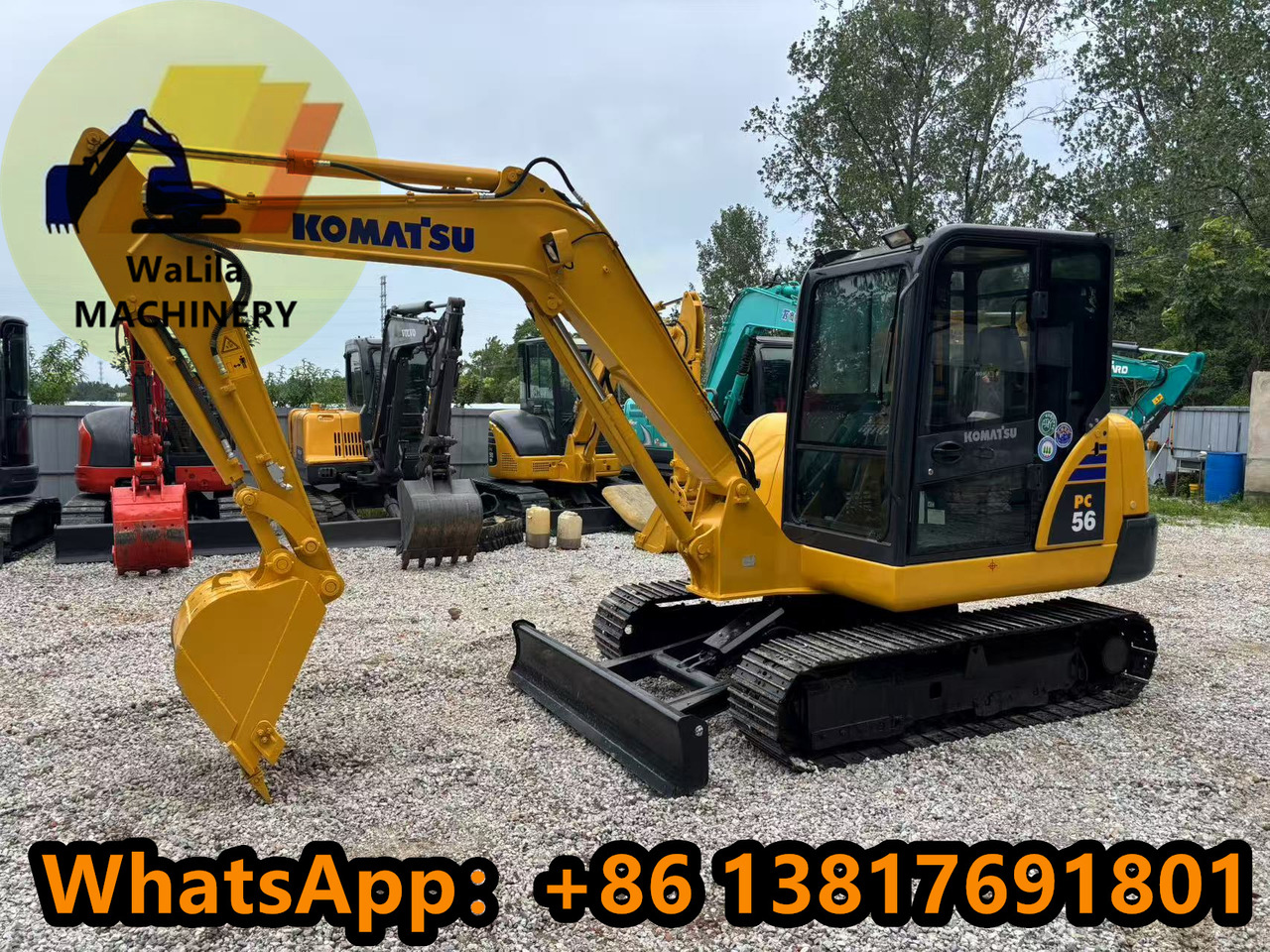 KOMATSU PC56 - Mini pelle: photos 4 KOMATSU PC56 - Mini pelle: photos 4